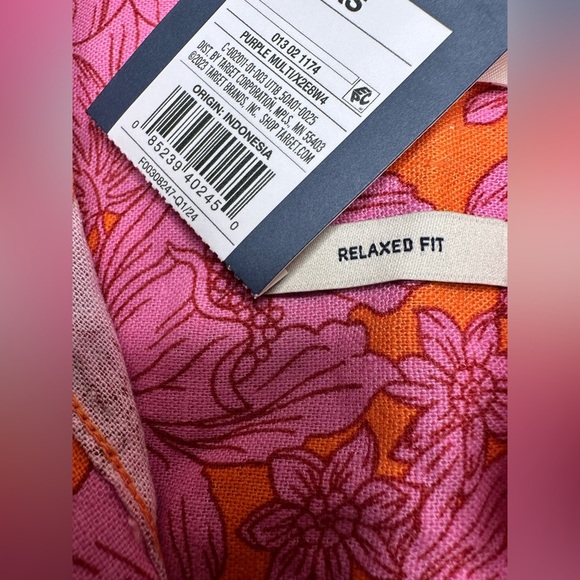 Women's Universal Thread Linen Long Sleeve Collared Button-Down Shirt - Picture 6 of 10